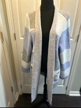 Nine West  Clean Collar Coatigan Sweater XXL